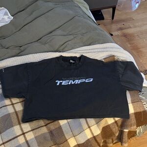 Peace Collective Black Cropped T-Shirt